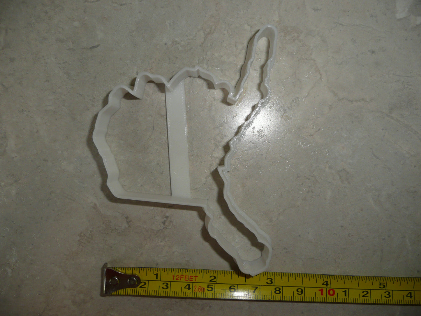 Alaska State Outline Last Frontier Cookie Cutter Made In USA PR4679