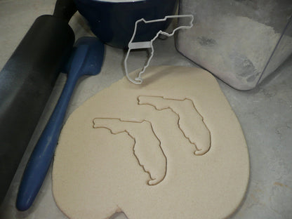 Florida State Outline Sunshine Panhandle Cookie Cutter Made In USA PR4686