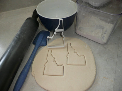 Idaho State Outline Gem Cookie Cutter Made In USA PR4689