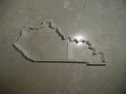 Kentucky State Outline Bluegrass Cookie Cutter Made In USA PR4690