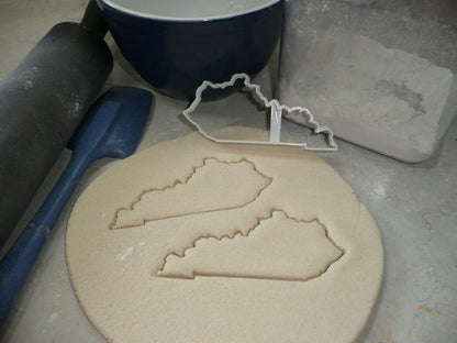 Kentucky State Outline Bluegrass Cookie Cutter Made In USA PR4690