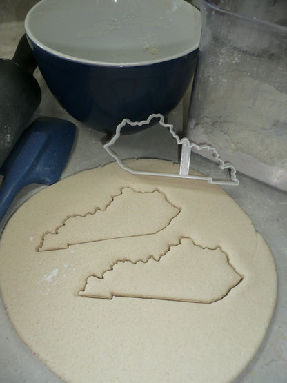 Kentucky State Outline Bluegrass Cookie Cutter Made In USA PR4690