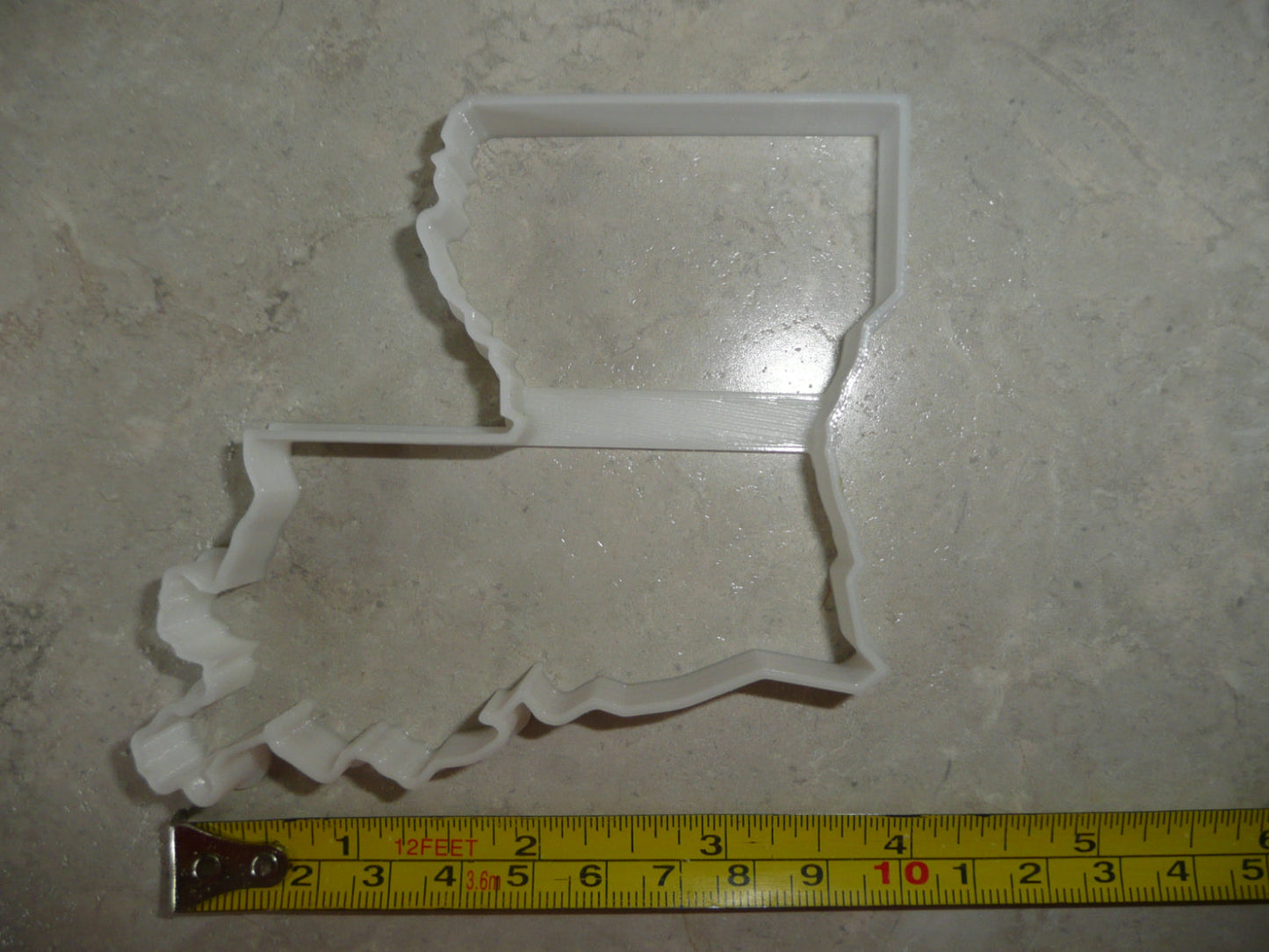 Louisiana State Outline Pelican Cookie Cutter Made In USA PR4691