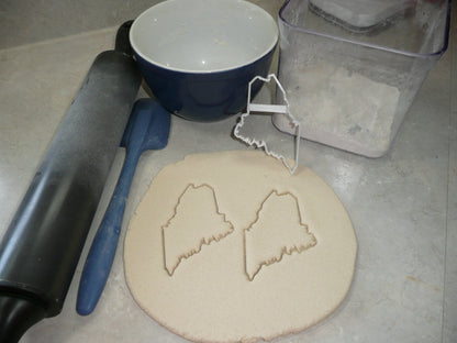 Maine State Outline Pine Tree Cookie Cutter Made In USA PR4692