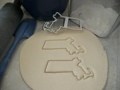 Massachusetts State Outline Bay Cookie Cutter Made In USA PR4694