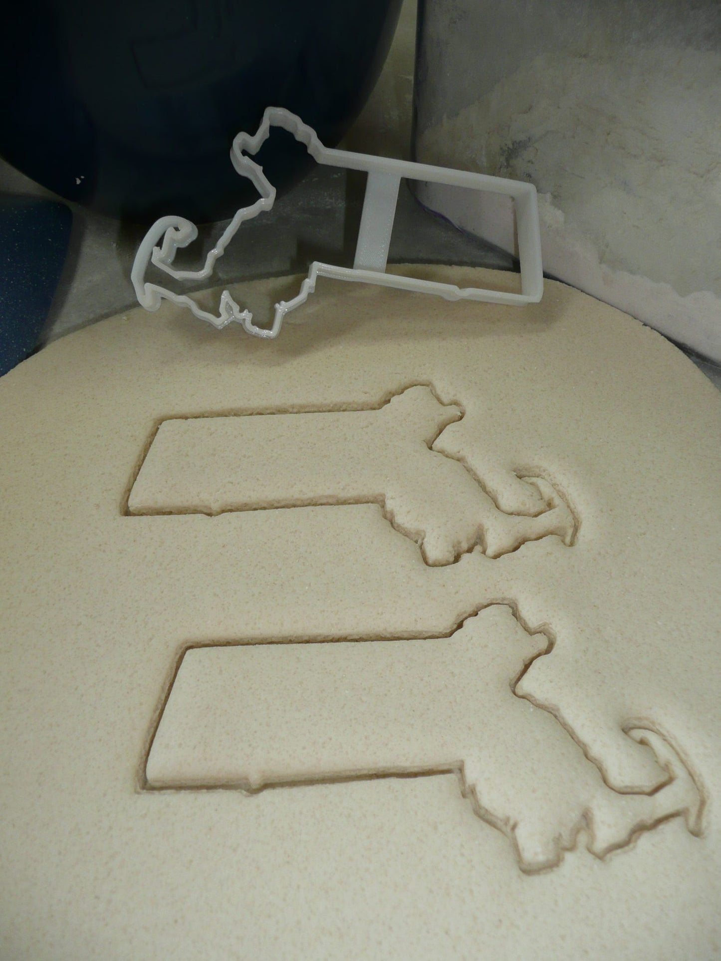 Massachusetts State Outline Bay Cookie Cutter Made In USA PR4694