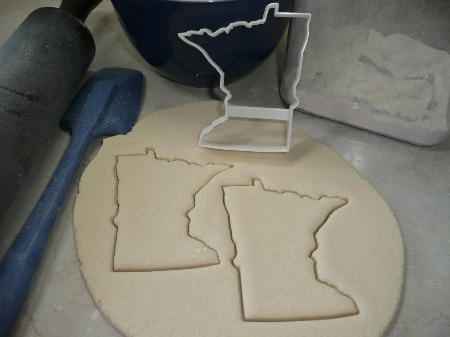 Minnesota State Outline North Star Cookie Cutter Made In USA PR4695