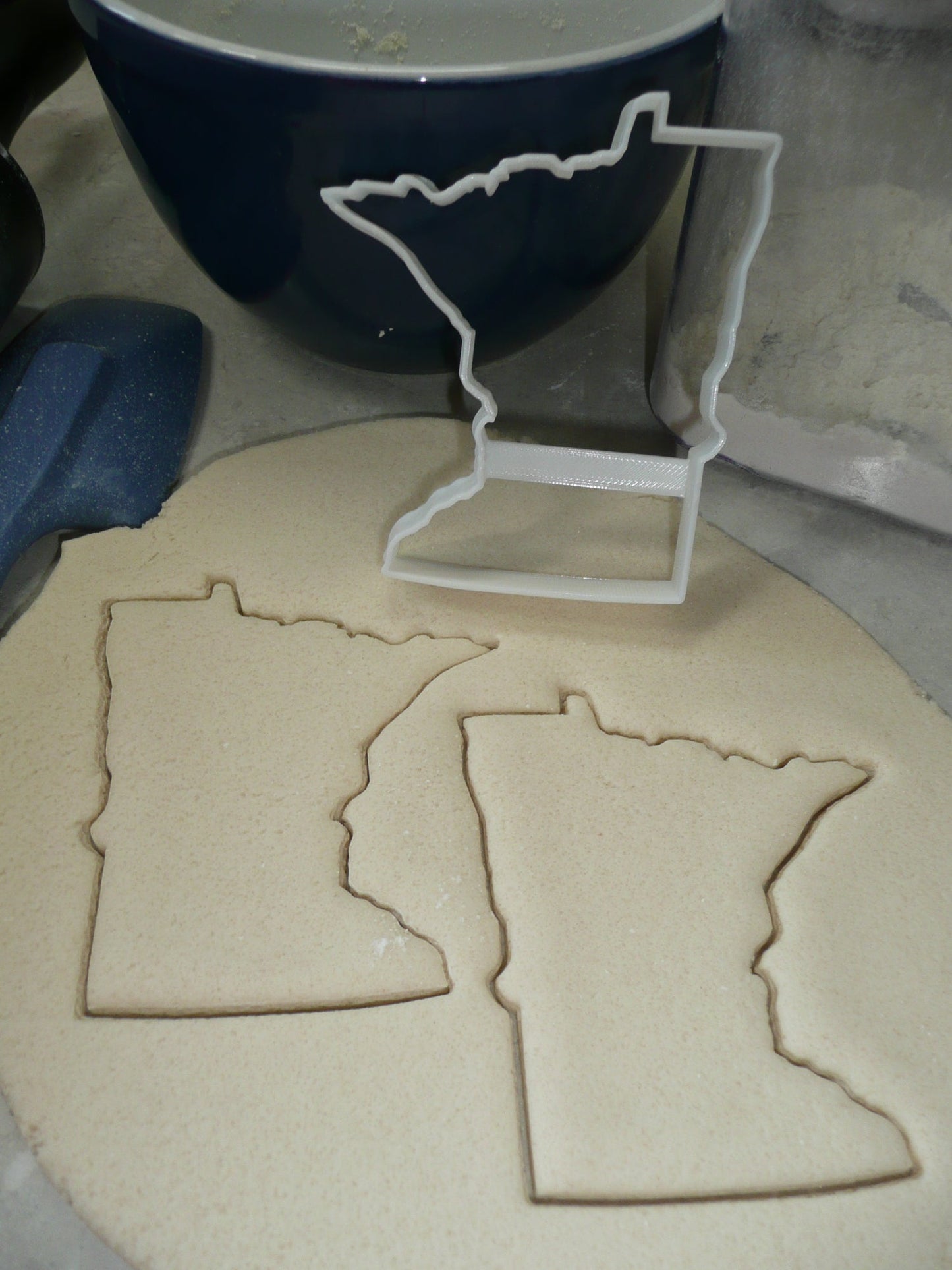 Minnesota State Outline North Star Cookie Cutter Made In USA PR4695