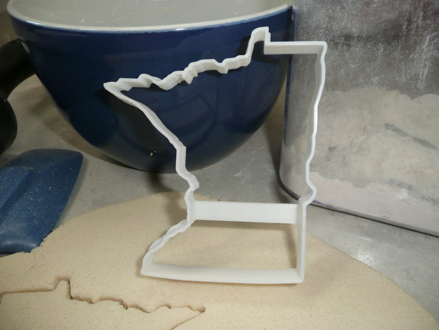 Minnesota State Outline North Star Cookie Cutter Made In USA PR4695