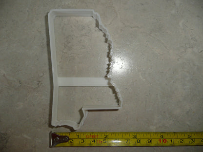 Mississippi State Outline Magnolia Cookie Cutter Made In USA PR4696