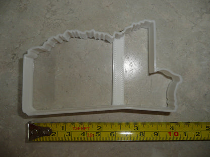 Mississippi State Outline Magnolia Cookie Cutter Made In USA PR4696