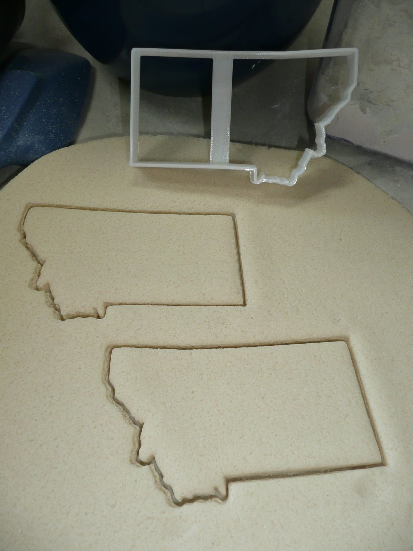 Montana State Outline Treasure Cookie Cutter Made In USA PR4697