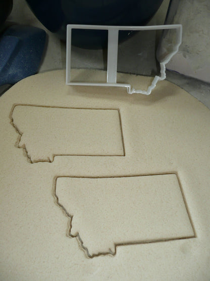 Montana State Outline Treasure Cookie Cutter Made In USA PR4697