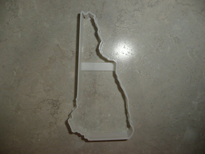 New Hampshire State Outline Granite Cookie Cutter Made In USA PR4700