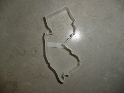 New Jersey State Outline Garden Cookie Cutter Made In USA PR4701