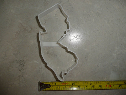 New Jersey State Outline Garden Cookie Cutter Made In USA PR4701