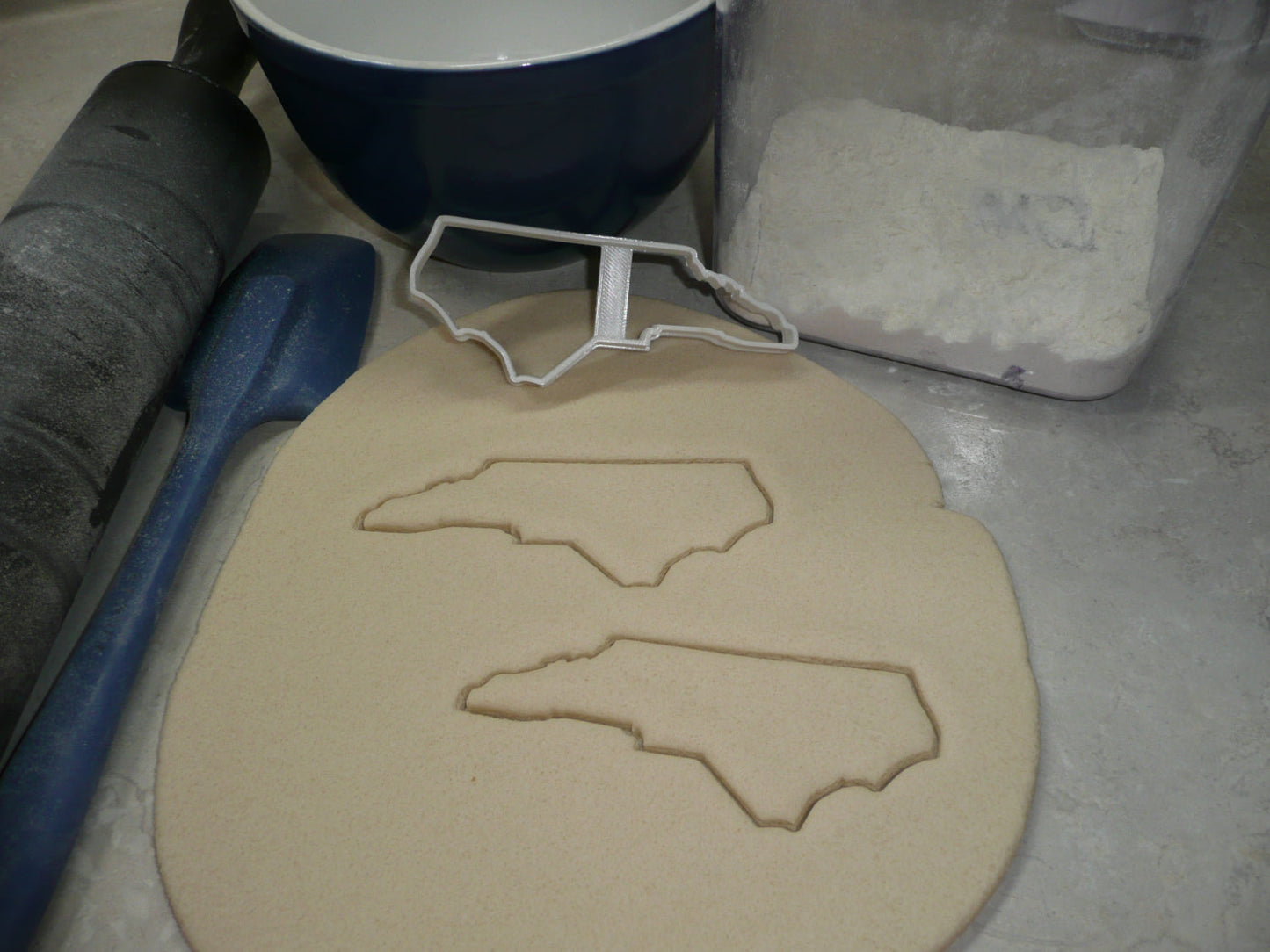 North Carolina State Outline Tar Heel Cookie Cutter Made In USA PR4704