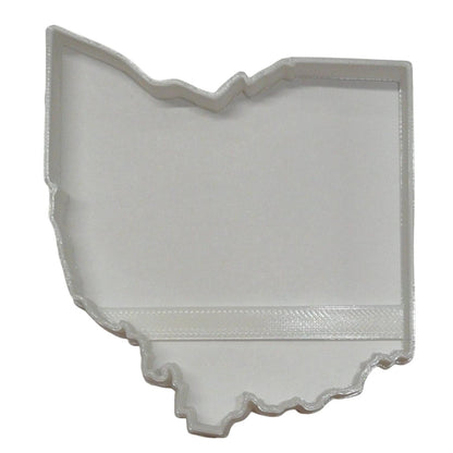 Ohio State Outline Buckeye Cookie Cutter Made In USA PR4706