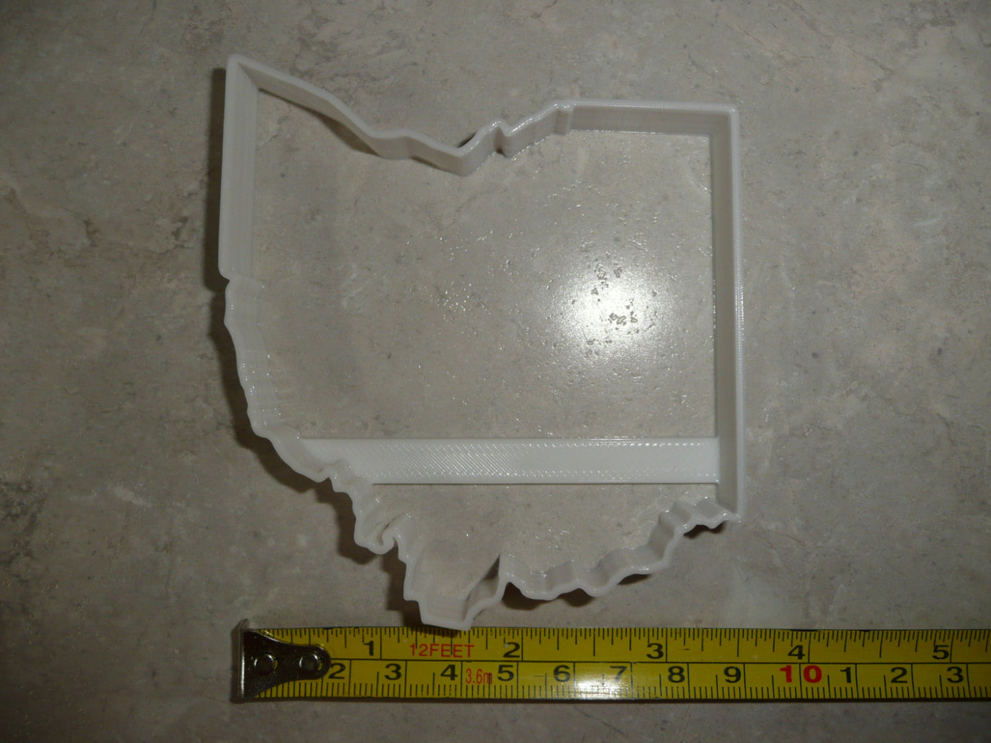 Ohio State Outline Buckeye Cookie Cutter Made In USA PR4706