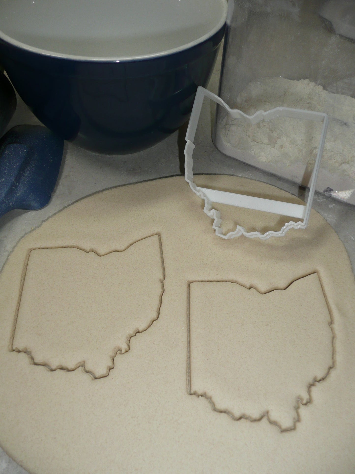 Ohio State Outline Buckeye Cookie Cutter Made In USA PR4706