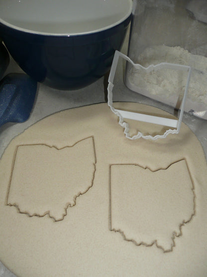 Ohio State Outline Buckeye Cookie Cutter Made In USA PR4706