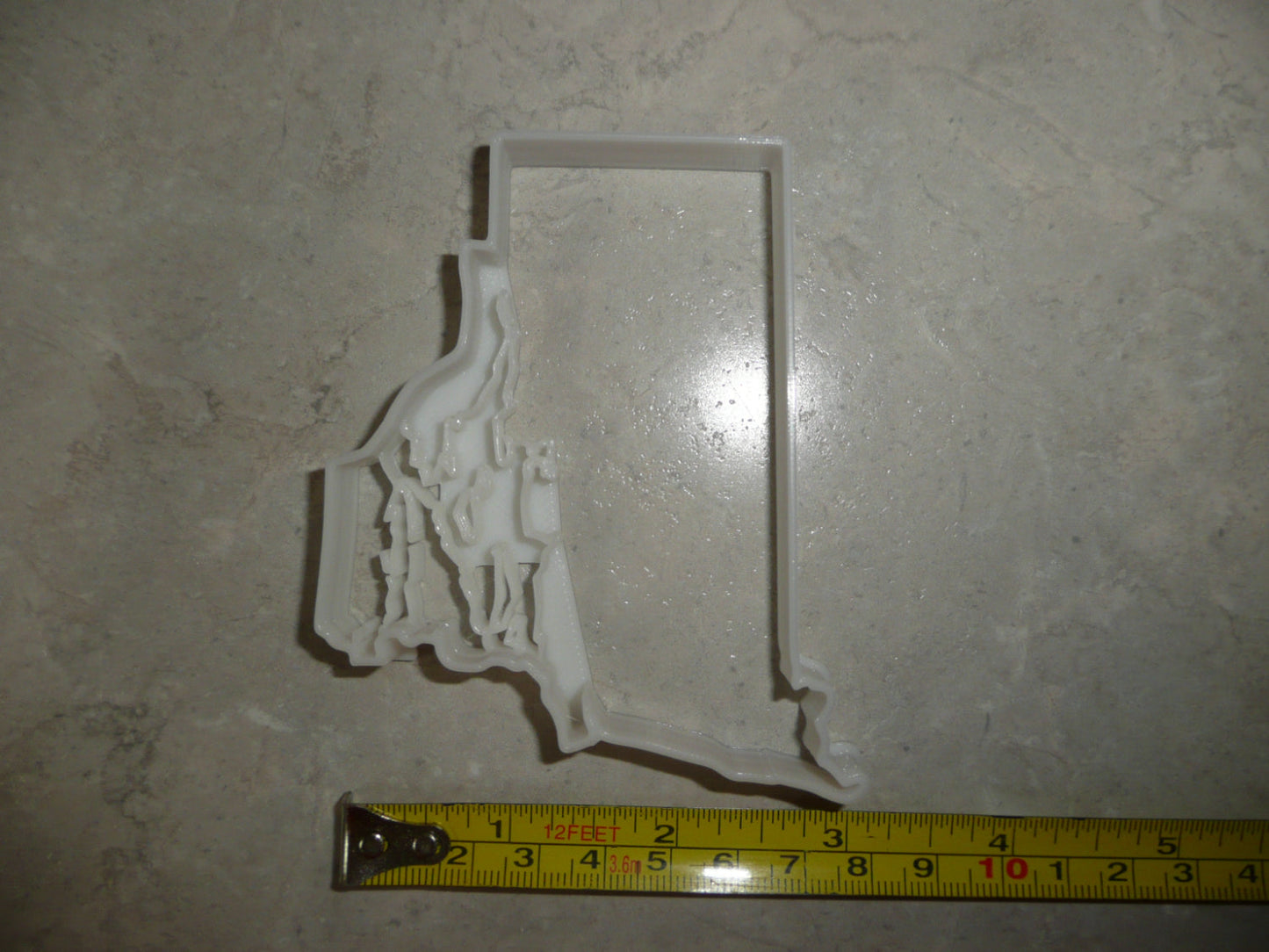 Rhode Island State Ocean Cookie Cutter Made In USA PR4710