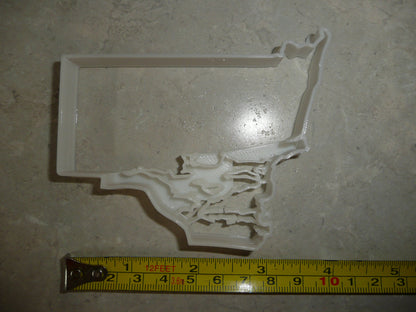 Rhode Island State Ocean Cookie Cutter Made In USA PR4710