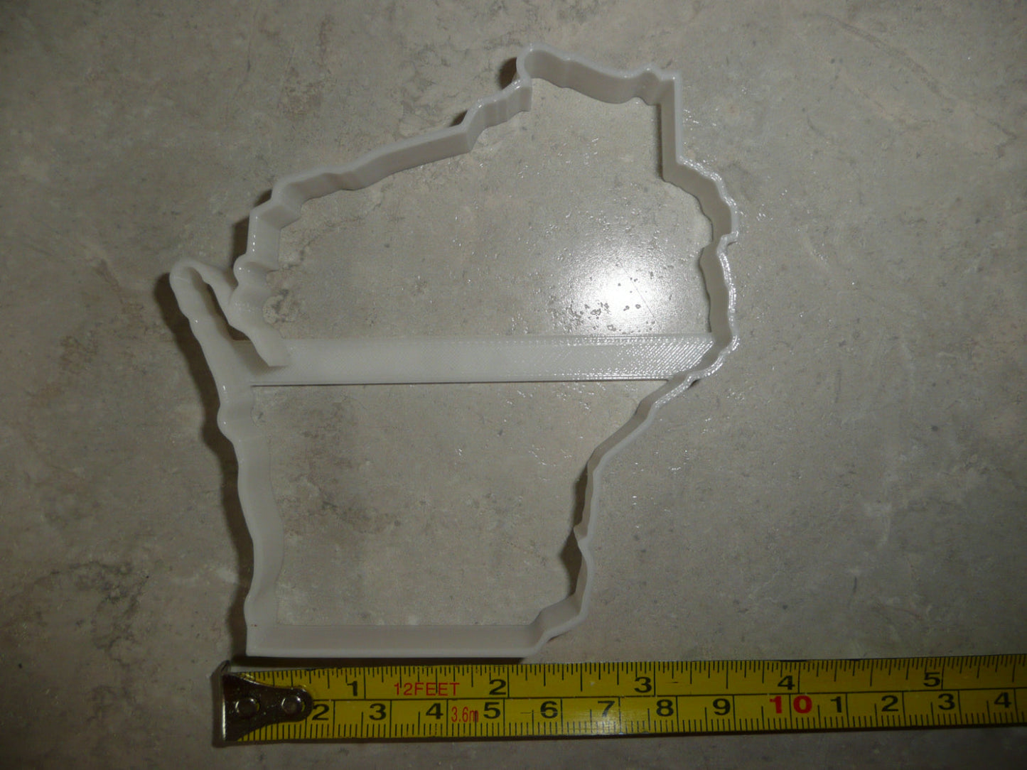 Wisconsin State Outline Badger Cookie Cutter Made In USA PR4718