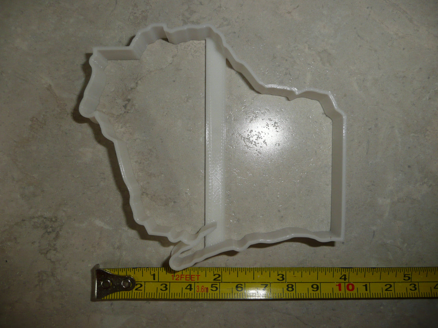 Wisconsin State Outline Badger Cookie Cutter Made In USA PR4718