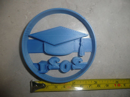 2021 Graduation Cap Tassel Alumni Reunion Cookie Cutter Made In USA PR4720