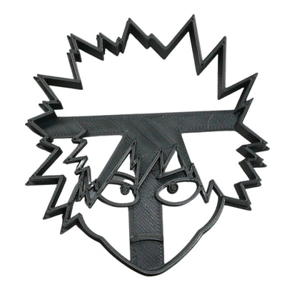 6x Katsuki Bakugo My Hero Fondant Cutter Cupcake Topper 1.75 IN USA FD4741