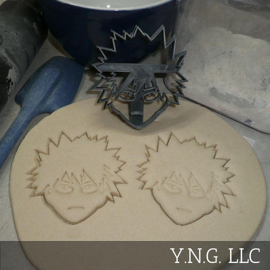 Katsuki Bakugo Face My Hero Academia Cookie Cutter Made in USA PR4741