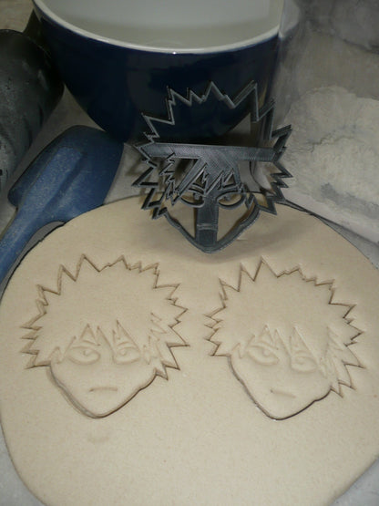 Katsuki Bakugo Face My Hero Academia Cookie Cutter Made in USA PR4741