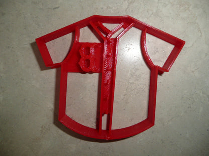 Boston Red Sox Baseball Jersey Cookie Cutter Made in USA PR4748