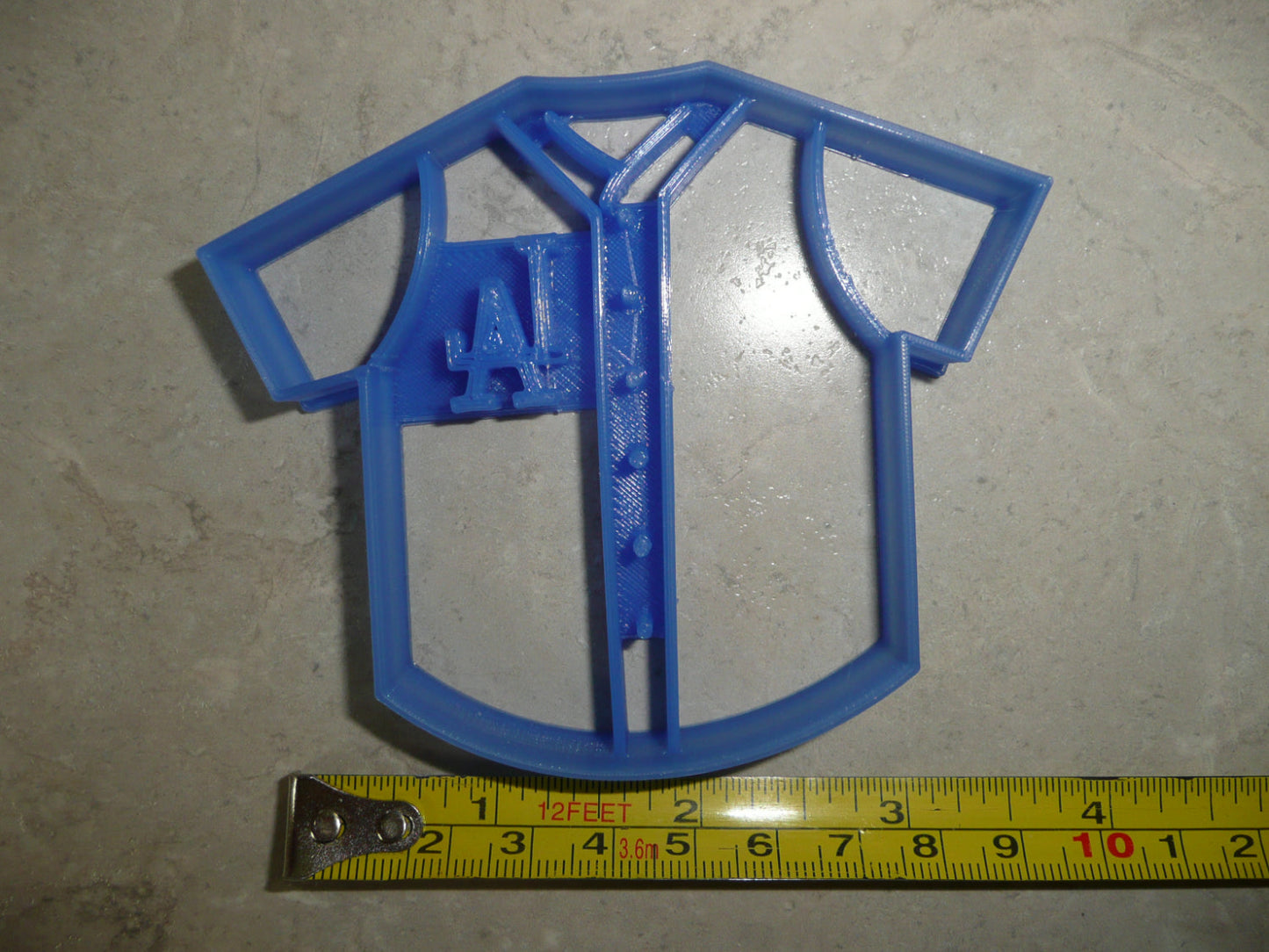 Los Angeles LA Dodgers Baseball Jersey Cookie Cutter USA Made PR4750