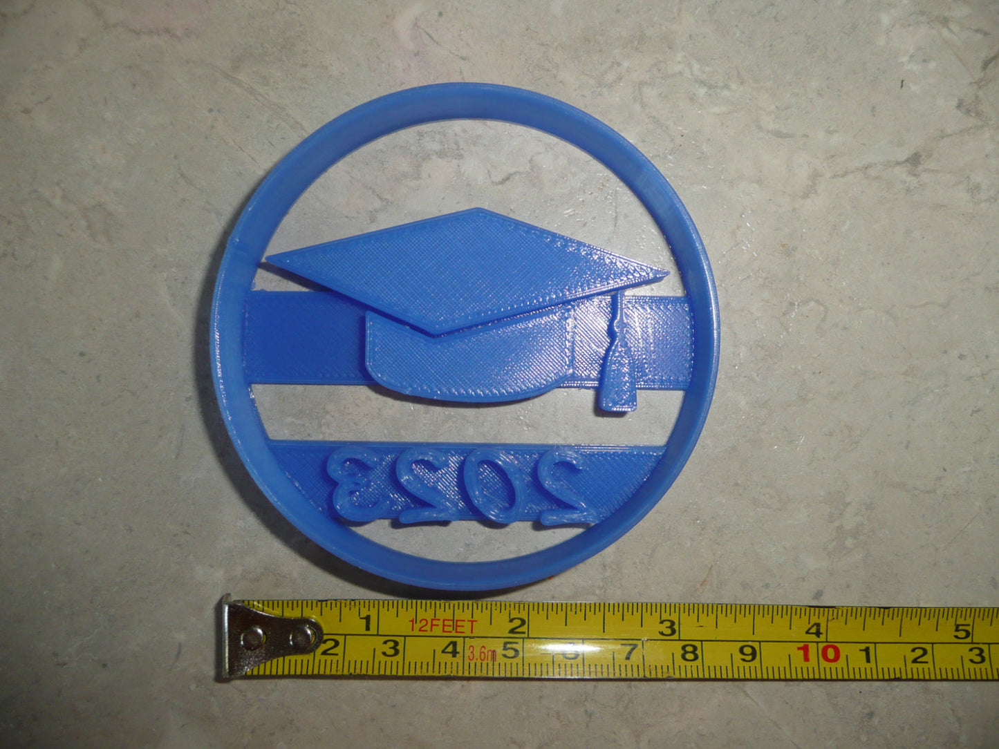 2023 Graduation Cap Tassel Graduating Year Cookie Cutter USA PR4765