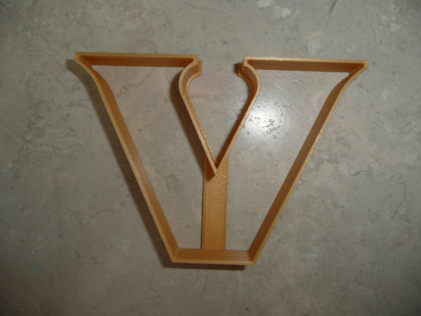 Vanderbilt University Letter V Cookie Cutter Made In USA PR4776