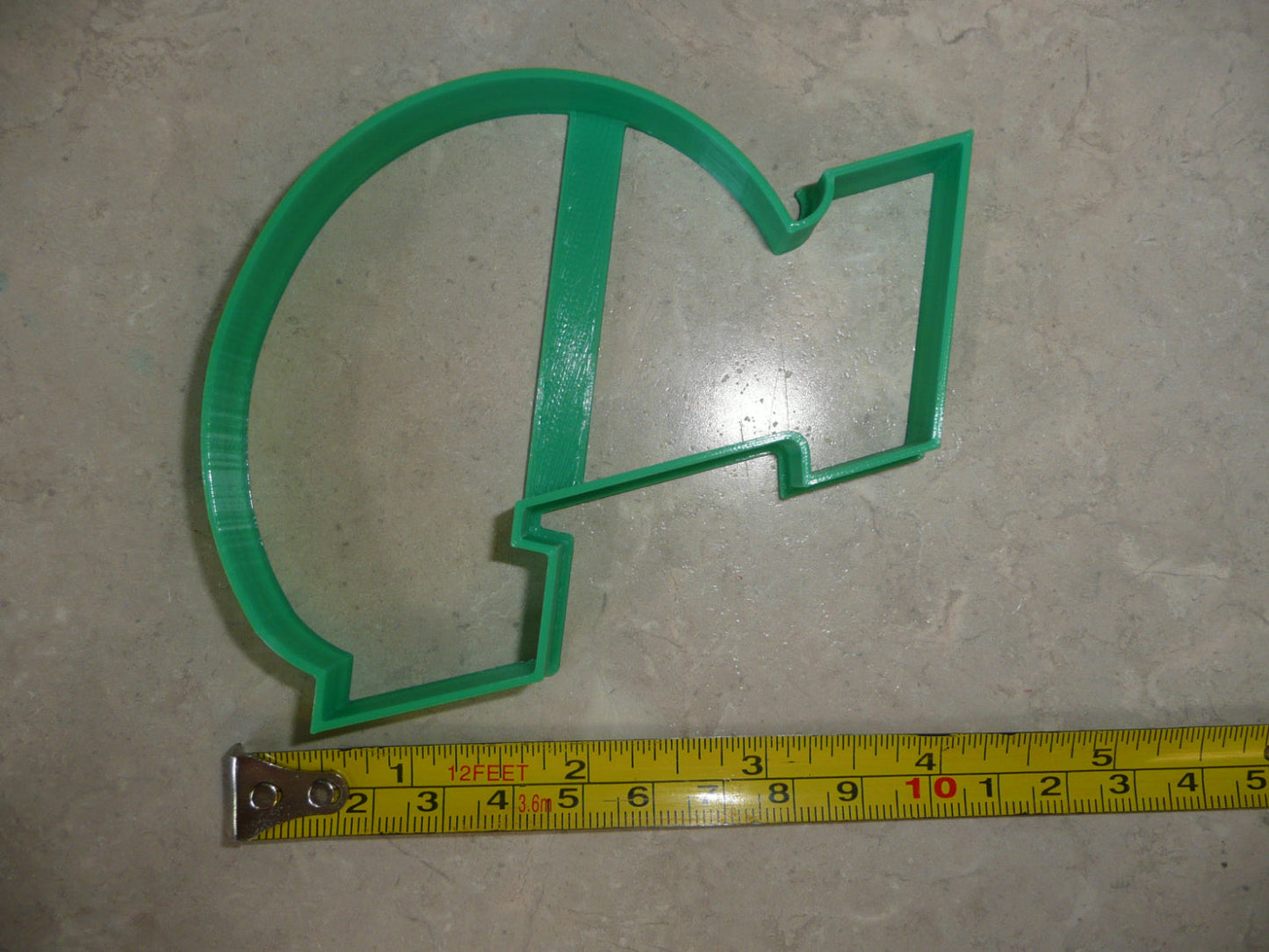 Tulane University Outline Letter T Cookie Cutter Made In USA PR4778