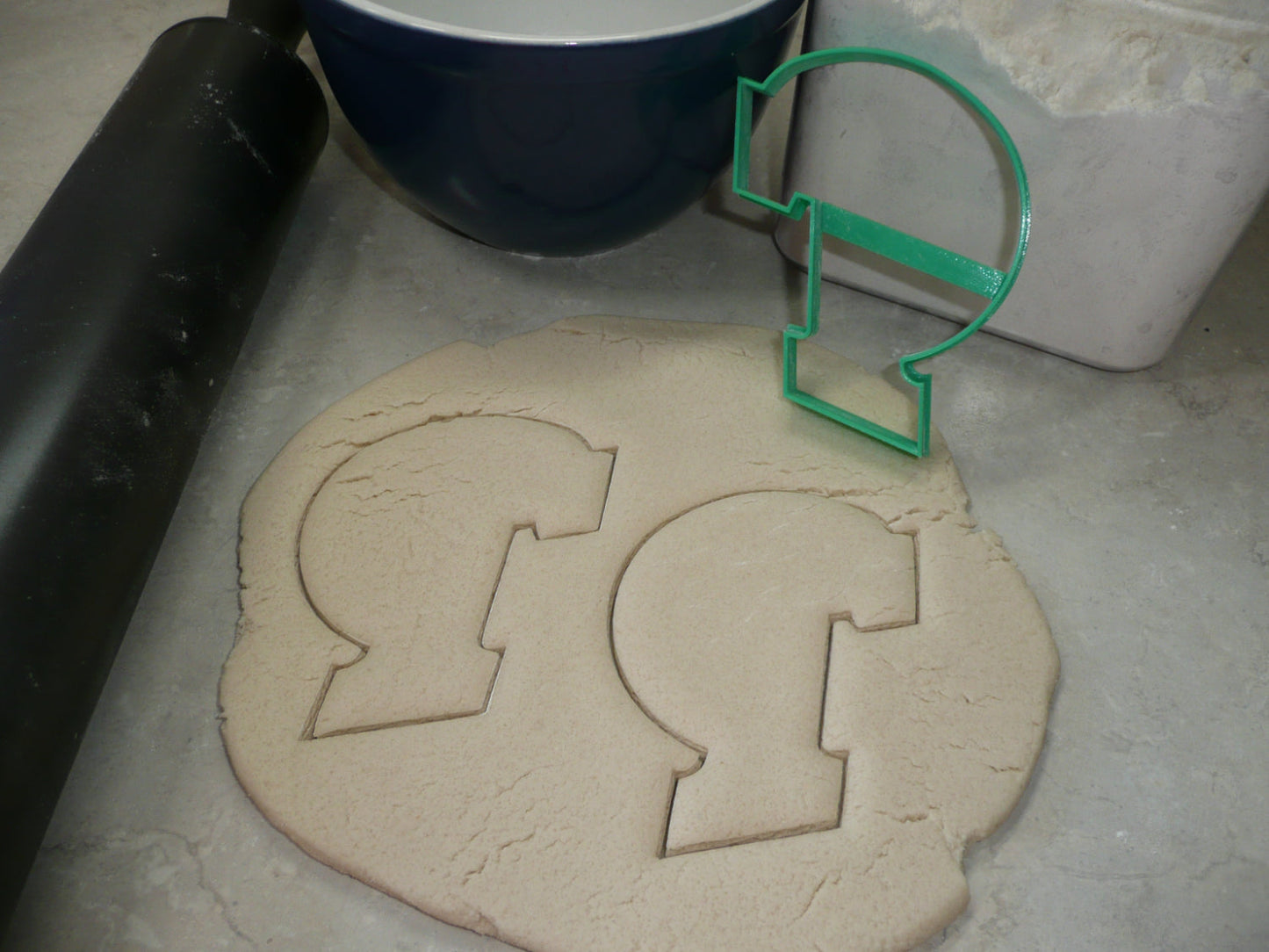 Tulane University Outline Letter T Cookie Cutter Made In USA PR4778