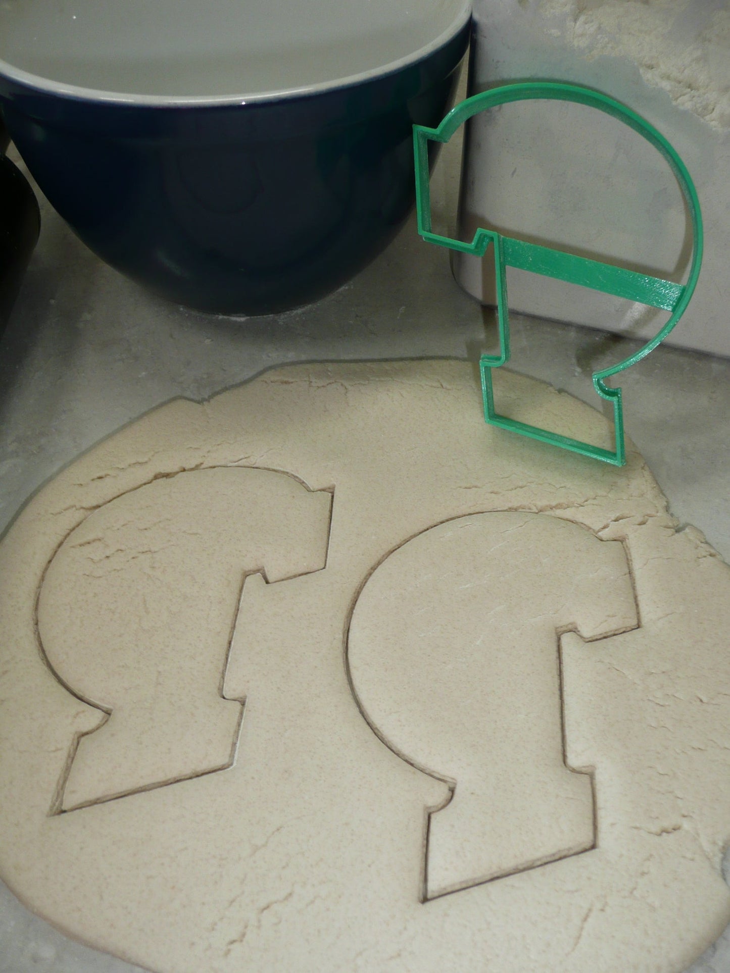 Tulane University Outline Letter T Cookie Cutter Made In USA PR4778