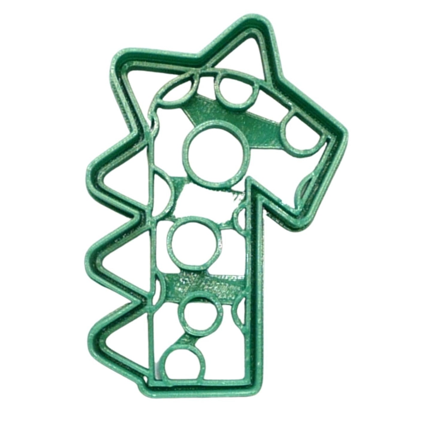 Number 1 One Dinosaur Themed Cookie Cutter Made In USA PR4831