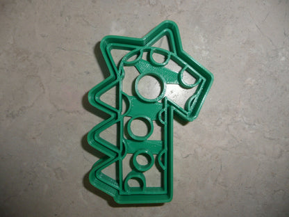 Number 1 One Dinosaur Themed Cookie Cutter Made In USA PR4831