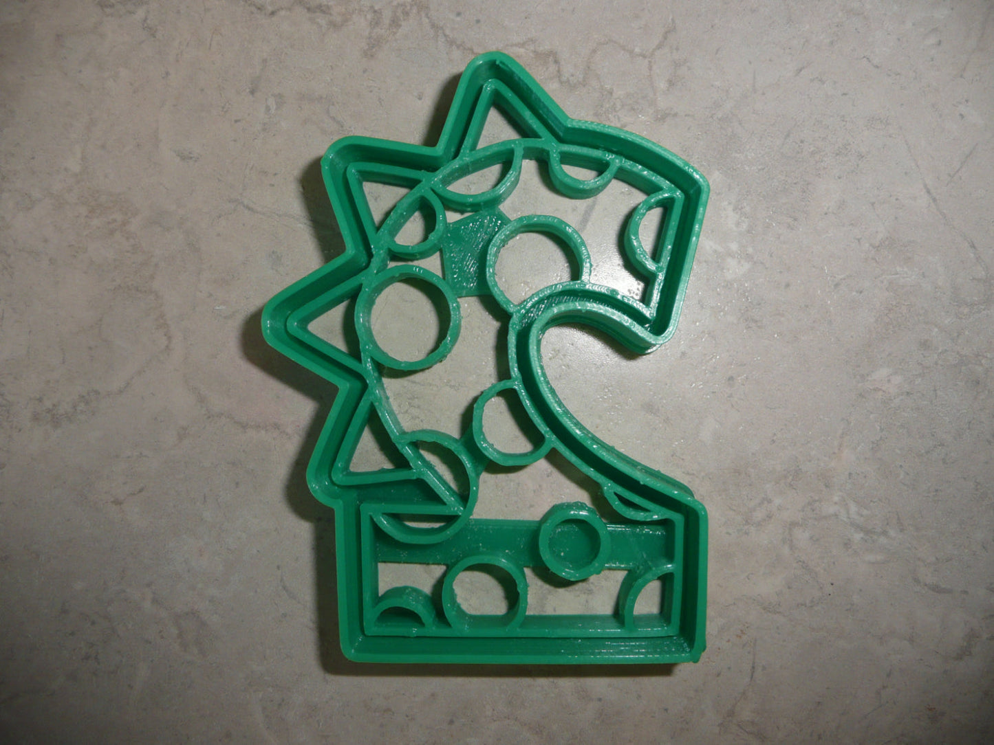 Number 2 Two Dinosaur Themed Cookie Cutter Made In USA PR4832