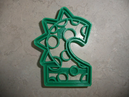 Number 2 Two Dinosaur Themed Cookie Cutter Made In USA PR4832