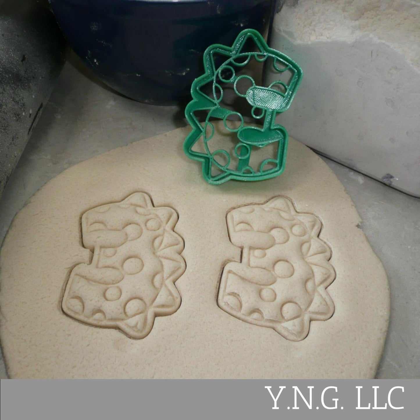 Number 3 Three Dinosaur Themed Cookie Cutter Made In USA PR4833