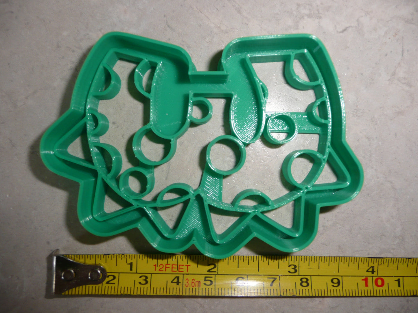 Number 3 Three Dinosaur Themed Cookie Cutter Made In USA PR4833