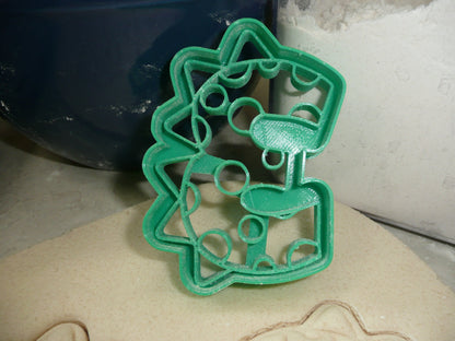 Number 3 Three Dinosaur Themed Cookie Cutter Made In USA PR4833