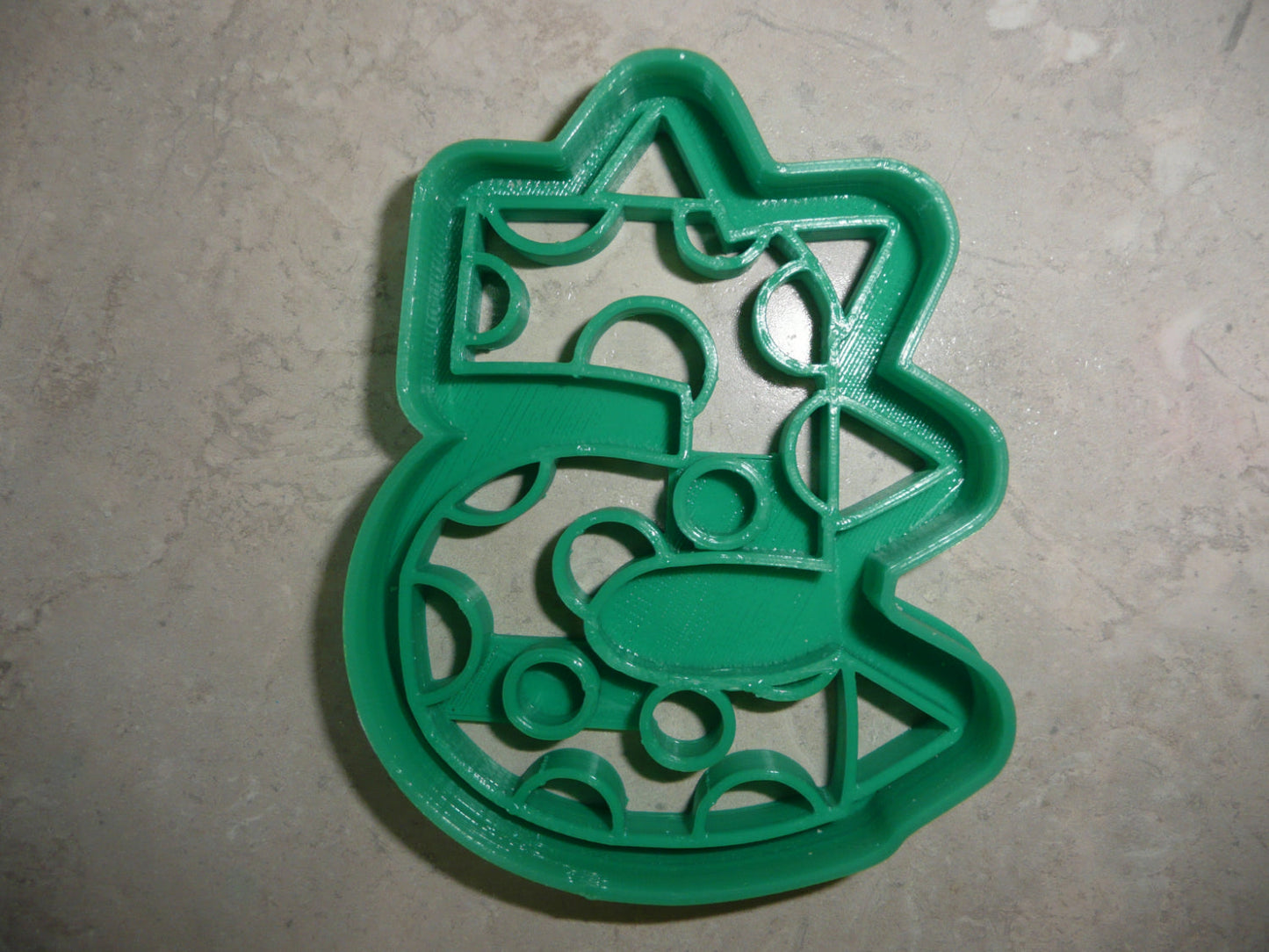 Number 5 Five Dinosaur Themed Cookie Cutter Made In USA PR4835