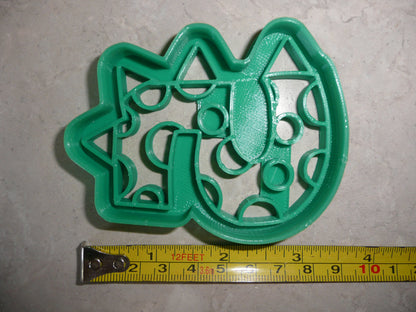 Number 5 Five Dinosaur Themed Cookie Cutter Made In USA PR4835