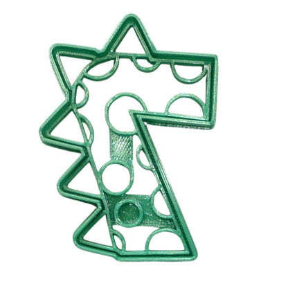 Number 7 Seven Dinosaur Themed Cookie Cutter Made In USA PR4837